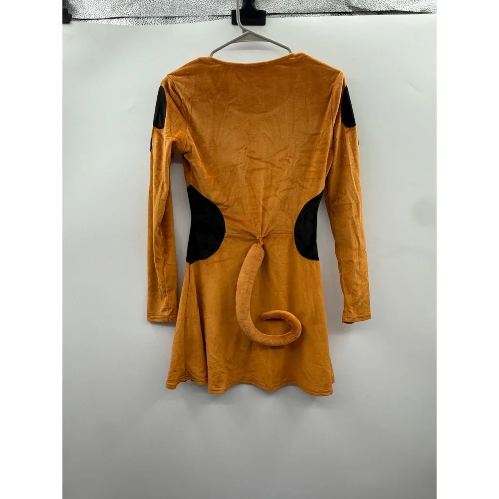 Spirit Halloween Scooby Doo Costume Adult Small 4-6 Brown Dress Headband Tail - Picture 6 of 9